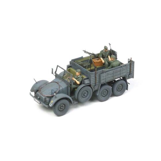 Tamiya German 6X4 Truck Krupp Protze 3 Figures (1/35) 35317 Tamiya German 6X4 Truck Krupp Protze 3 Figures (1/35) 35317