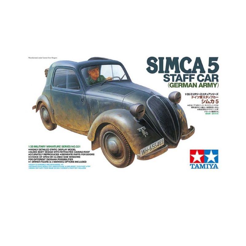 Tamiya Simca 5 Staff Car German Army (1/35) 35321