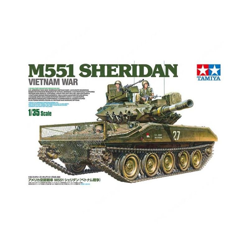 Tamiya M551 US Airborne Sheridan AR/AAV (1/35) 35365