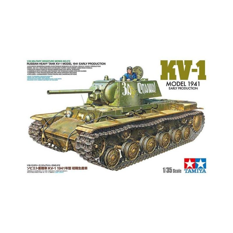 Tamiya Russian Heavy Tank KV-1F (1/35) 35372