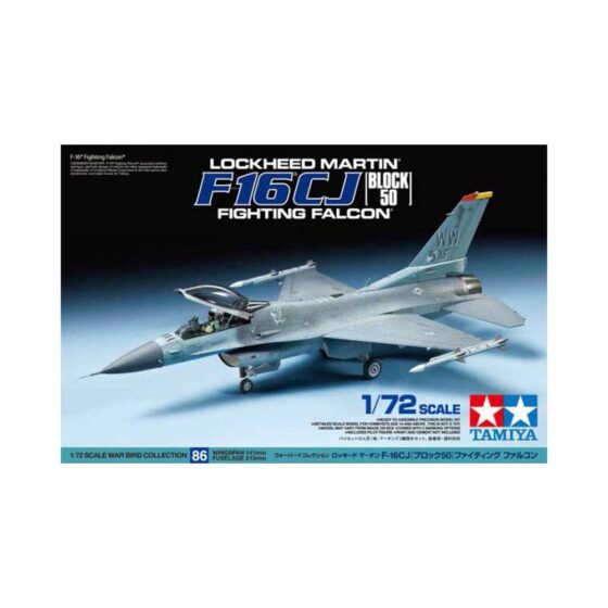 Tamiya F-16CJ Fighting Falcon (1/72) 60786 Tamiya F-16CJ Fighting Falcon (1/72) 60786