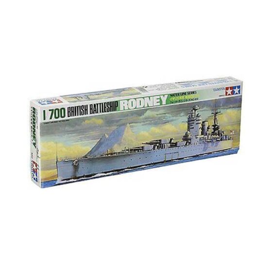 Tamiya HMS Rodney Battleship (1/700) 77502 Tamiya HMS Rodney Battleship (1/700) 77502