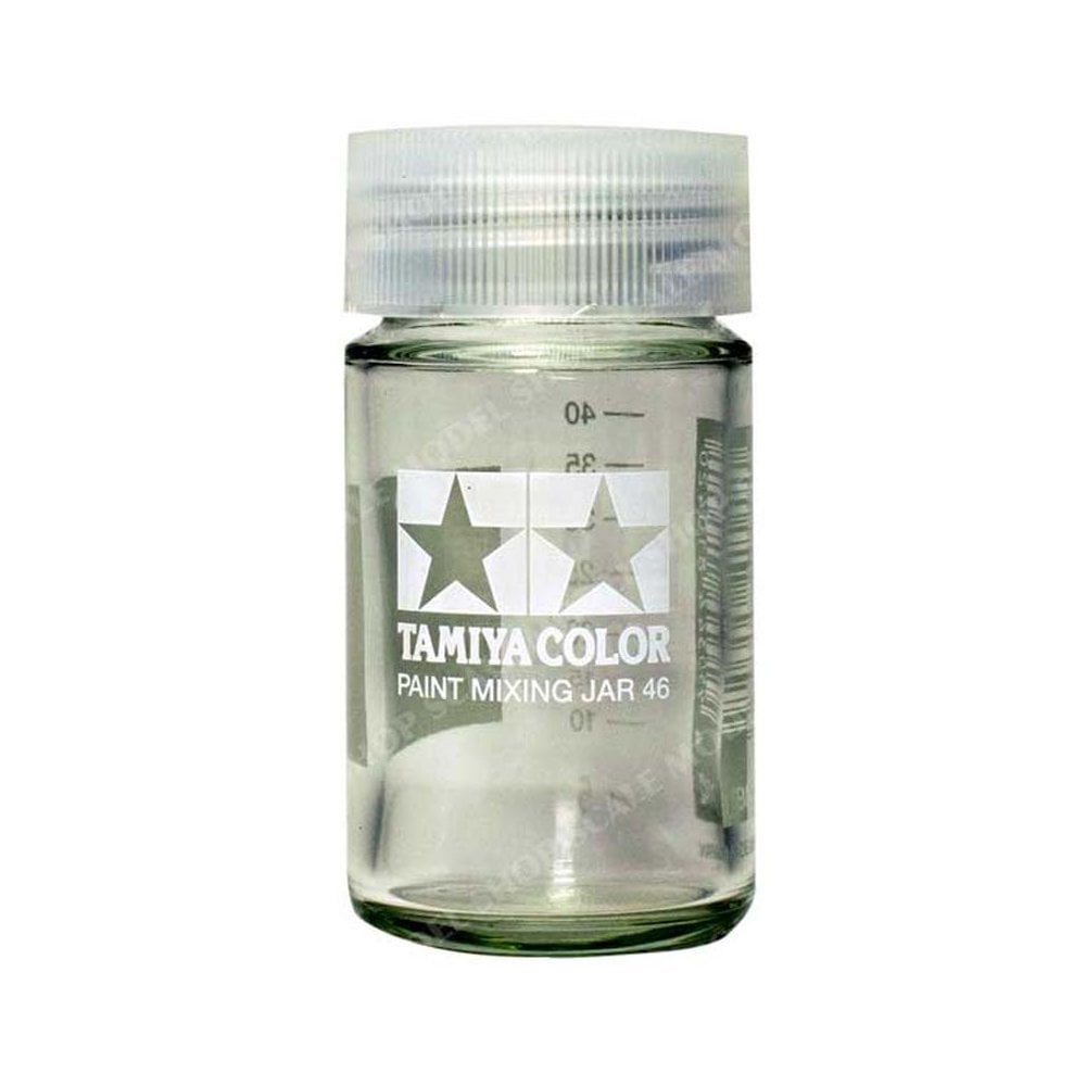 Tamiya 81042 46ml Paint Mixing Jar with Measure