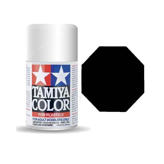 Tamiya TS-6 Matt Black (100ml) 85006