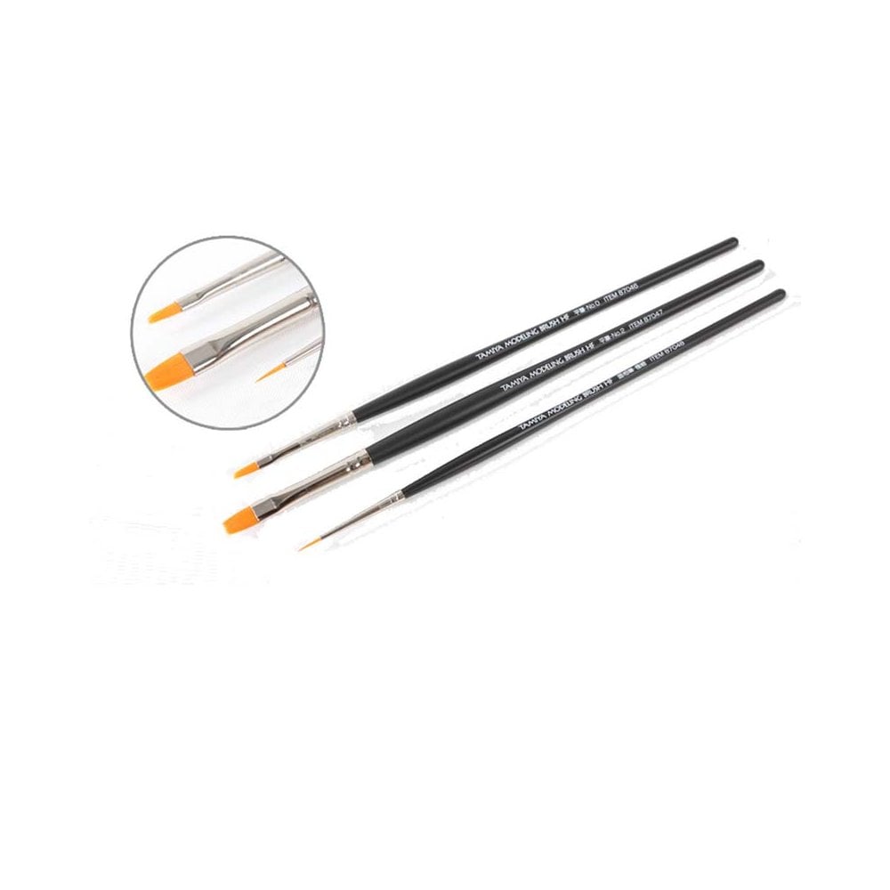 Tamiya Modeling Brush HF Standard Set 87067 Tamiya Modeling Brush HF Standard Set 87067