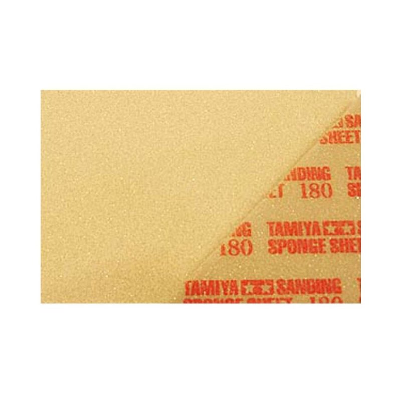 Tamiya Sanding Sponge Sheet 180 Grit 87161