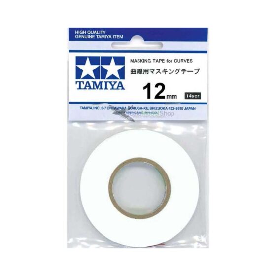 Tamiya Masking Tape for Curves (12mm) 87184 Tamiya Masking Tape for Curves (12mm) 87184