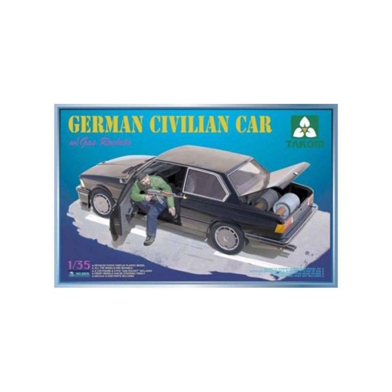 1/35 German Civilian Car With Gas Rockets Takom 02005