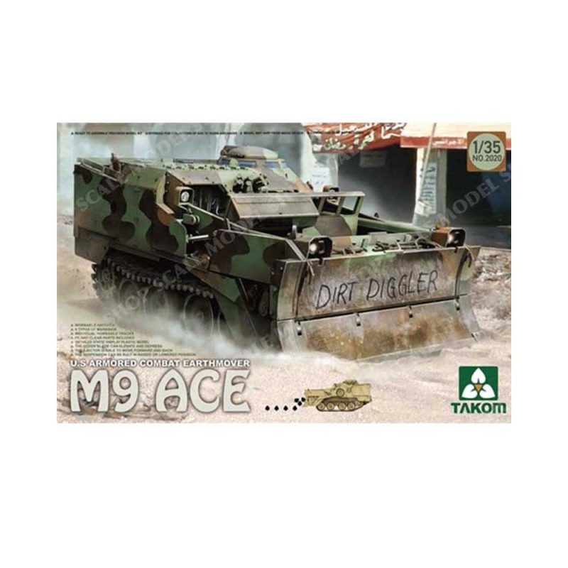 Takom M9 ACE U.S. Armoured Combat Earthmover (1/35) 02020