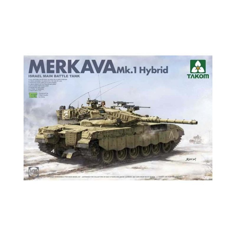 1/35 Israeli Main Battle Tank Merkava 1 Hybrid Takom 02079