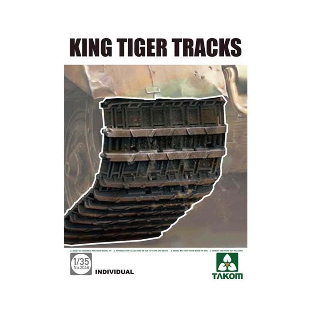 1/35 King Tiger Tracks Takom 02048 1/35 King Tiger Tracks Takom 02048