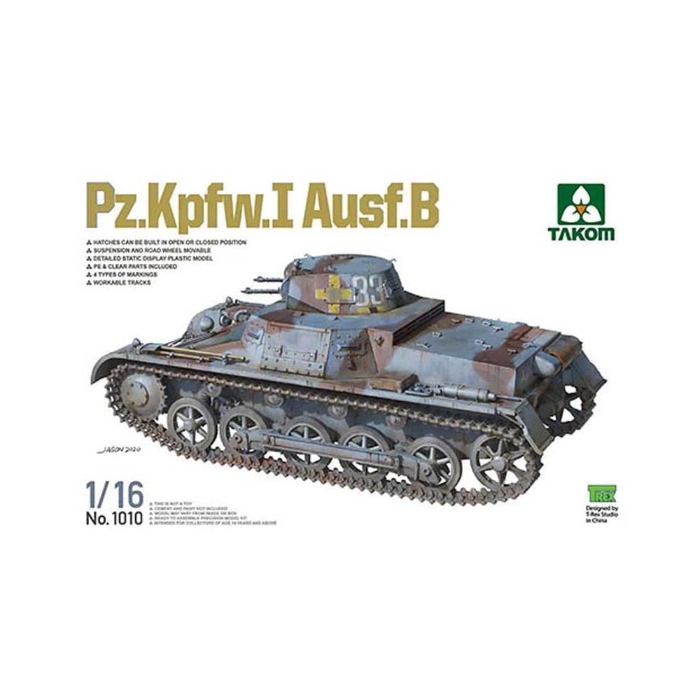1/16 Pz.Kpfw.I Ausf.B Takom 01010 1/16 Pz.Kpfw.I Ausf.B Takom 01010