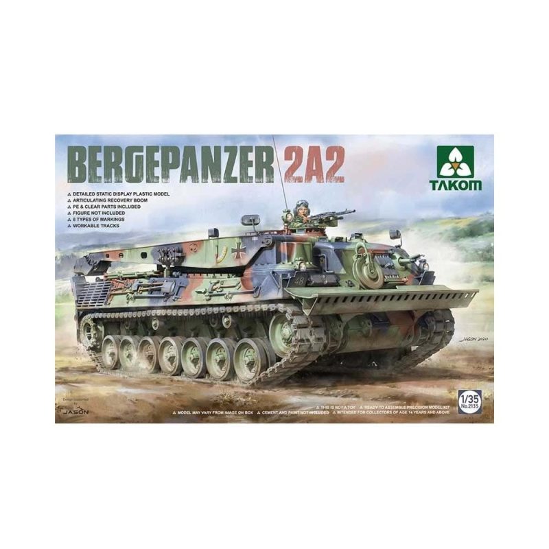 1/35 Bergepanzer 2A2 Takom 02135 1/35 Bergepanzer 2A2 Takom 02135