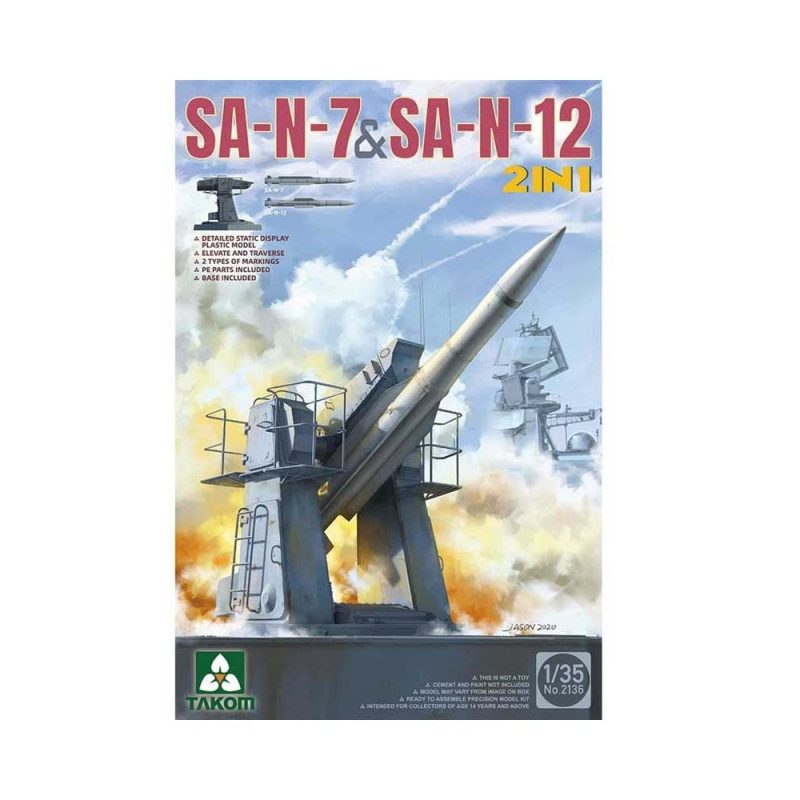 1/35 SA-N-7 & SA-N-12 Takom 02136