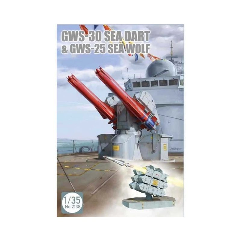 Takom GWS-30 Sea Dart & GWS-25 Sea Wolf (1/35) 02138