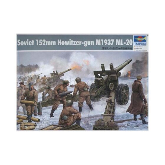 1/35 Soviet 152mm Howitzer M1937 ML-20 Trumpeter 02315 1/35 Soviet 152mm Howitzer M1937 ML-20 Trumpeter 02315