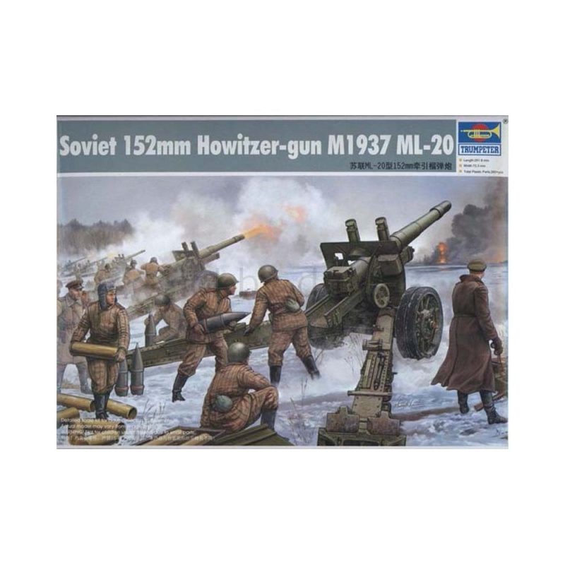 1/35 Soviet 152mm Howitzer M1937 ML-20 Trumpeter 02315