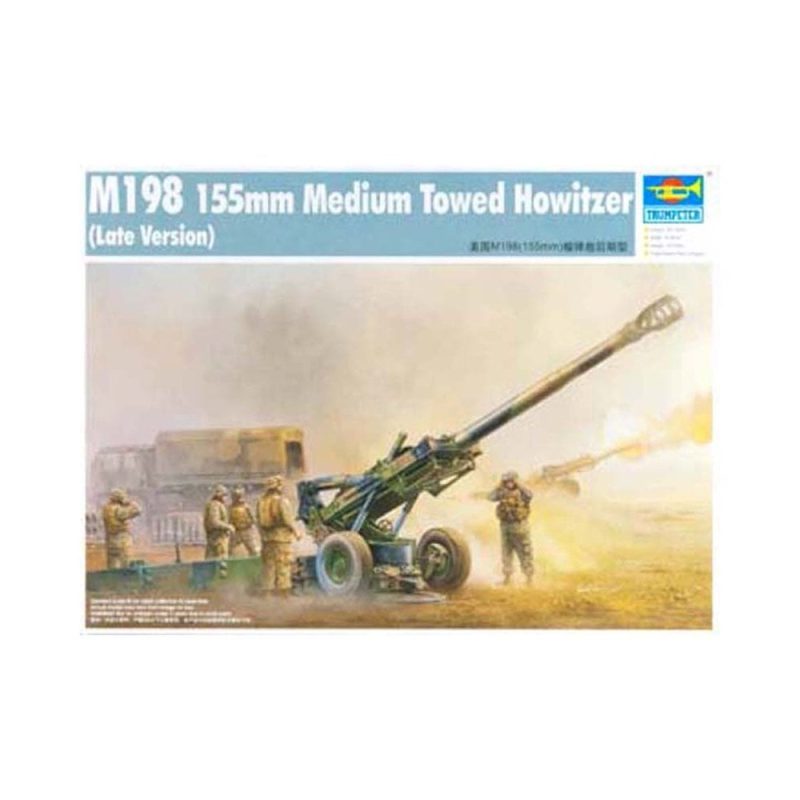 1/35 US M198 155mm Medium Towed Howitzer late Trumpeter 02319