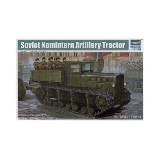 1/35 Komintern Soviet Artillery Tractor Trumpeter 05540 1/35 Komintern Soviet Artillery Tractor Trumpeter 05540