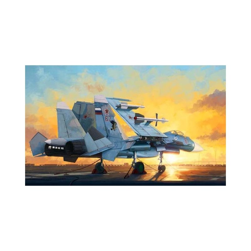 1/72 Russian Su-33 Flanker D Trumpeter 01678 1/72 Russian Su-33 Flanker D Trumpeter 01678