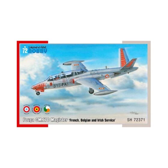 Special Hobby Fouga CM.170 Magister French, Belgian and Irish Service 72371 (1/72) SH72371 Special Hobby Fouga CM.170 Magister French, Belgian and Irish Service 72371 (1/72) SH72371
