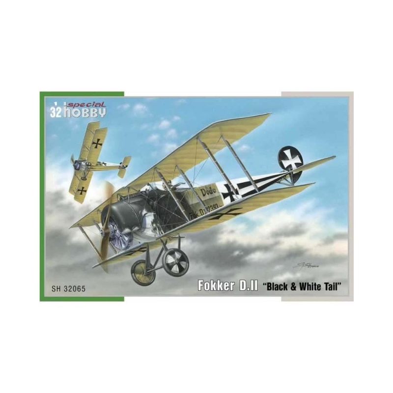 Special Hobby WW I Fokker D.II Black & White Tail 32065 (1/32) SH32065