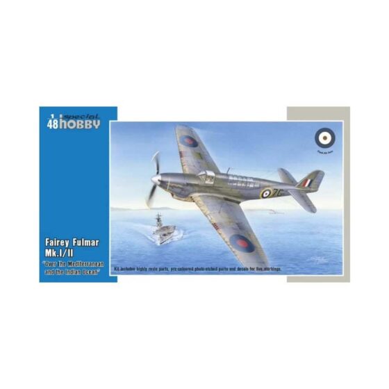Special Hobby Fairey Fulmar Mk.I/II "Over the Mediterranean and the Indian Ocean" 48157 (1/48) SH48157 Special Hobby Fairey Fulmar Mk.I/II "Over the Mediterranean and the Indian Ocean" 48157 (1/48) SH48157
