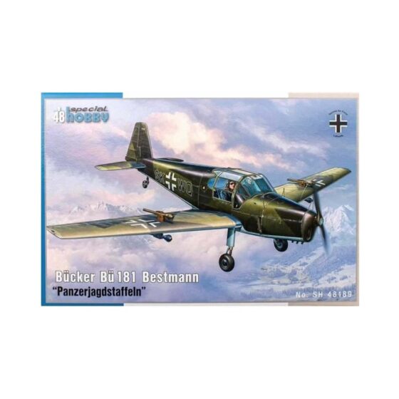 Special Hobby Bucker B-181 Bestman Panzerjagdstaffel 48189 (1/48) SH48189 Special Hobby Bucker B-181 Bestman Panzerjagdstaffel 48189 (1/48) SH48189
