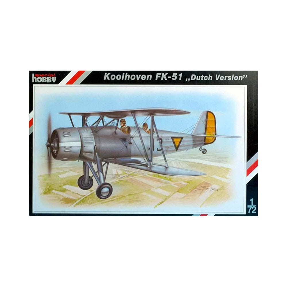 Special Hobby Koolhoven FK-51 Dutch Version 72048 (1/72) SH72048 Special Hobby Koolhoven FK-51 Dutch Version 72048 (1/72) SH72048