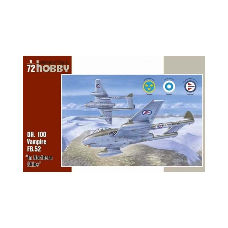 Special Hobby DH. 100 Vampire FB.52 "In Northern Skies" (1/72) SH72281