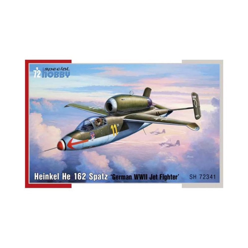 Special Hobby Heinkel He 162 Spatz German WWII Jet Fighter (1/72) SH72341