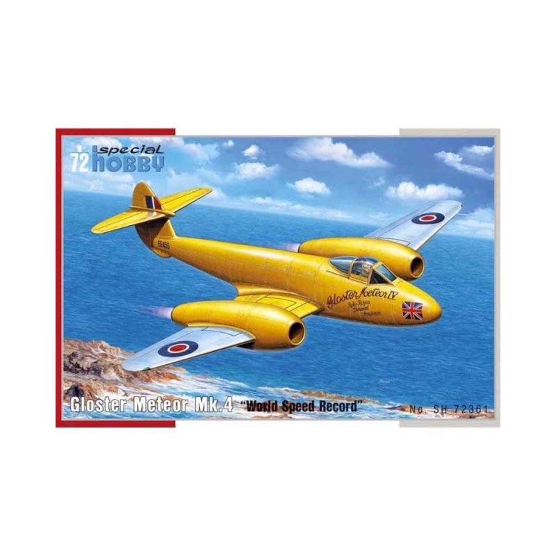 Special Hobby Gloster Meteor Mk.4 "World Speed Record" (1/72) SH72361 Special Hobby Gloster Meteor Mk.4 "World Speed Record" (1/72) SH72361