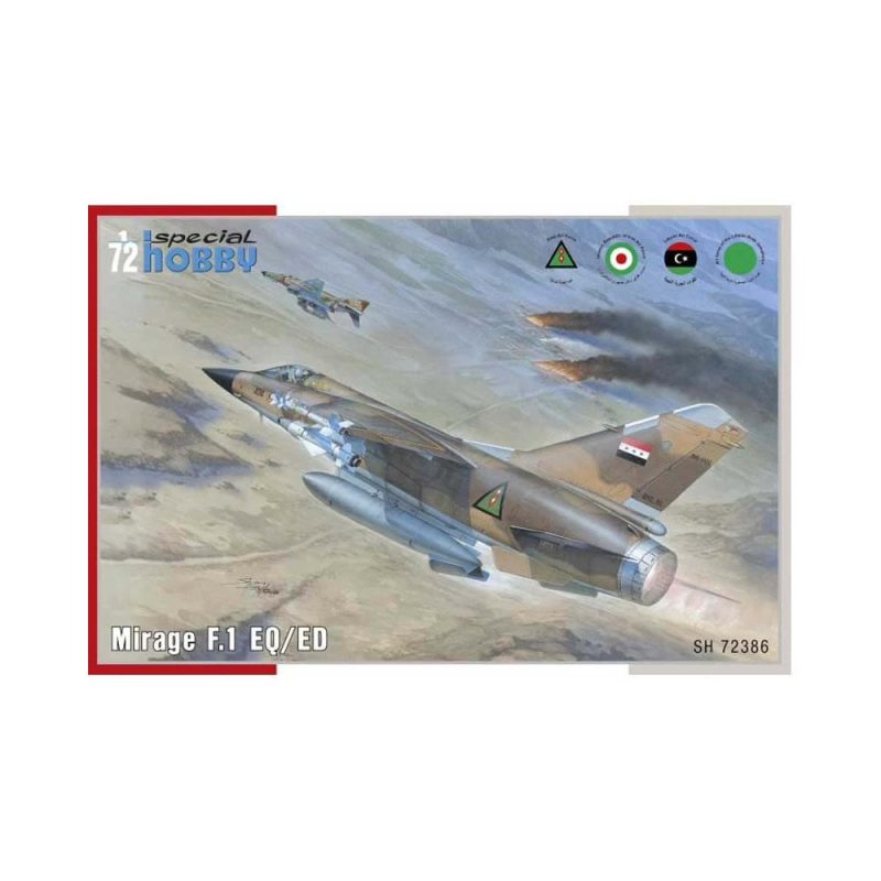 Special Hobby Dassault Mirage F.1 EQ/ED 72386 (1/72) SH72386