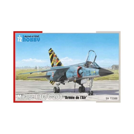 Special Hobby Dassault Mirage F.1C/C-200 'Armee de l'Air' 72388 (1/72) SH72388 Special Hobby Dassault Mirage F.1C/C-200 'Armee de l'Air' 72388 (1/72) SH72388