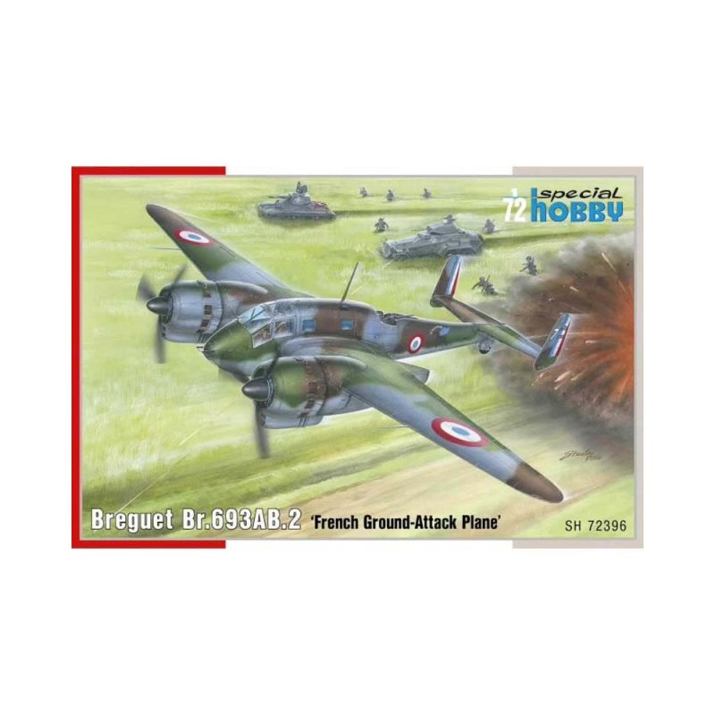 Special Hobby Breguet Br.693AB.2 French Ground-Attack Plane (1/72) SH72396