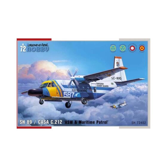 Special Hobby SH 89 / CASA C.212 'ASW & Maritime Patrol' 72402 (1/72) SH72402 Special Hobby SH 89 / CASA C.212 'ASW & Maritime Patrol' 72402 (1/72) SH72402
