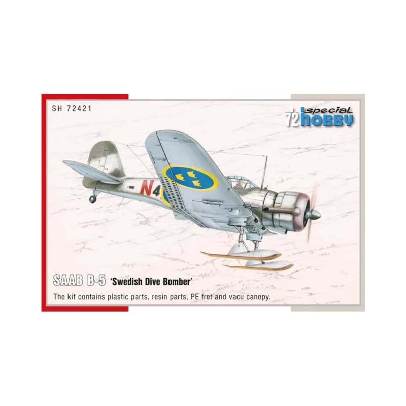 Special Hobby SAAB B-5 'Swedish Dive Bomber' (1/72) SH72421