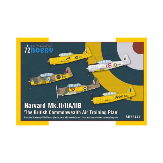 Special Hobby Harvard II/IIa/Iib The British Commonwealth Air Training Plan 72447 (1/72) SH72447 Special Hobby Harvard II/IIa/Iib The British Commonwealth Air Training Plan 72447 (1/72) SH72447
