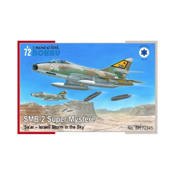 Special Hobby SMB-2 Super Mystere 'Sa'ar 'Israeli Storm in the Sky' 72345 (1/72) SH72345 Special Hobby SMB-2 Super Mystere 'Sa'ar 'Israeli Storm in the Sky' 72345 (1/72) SH72345