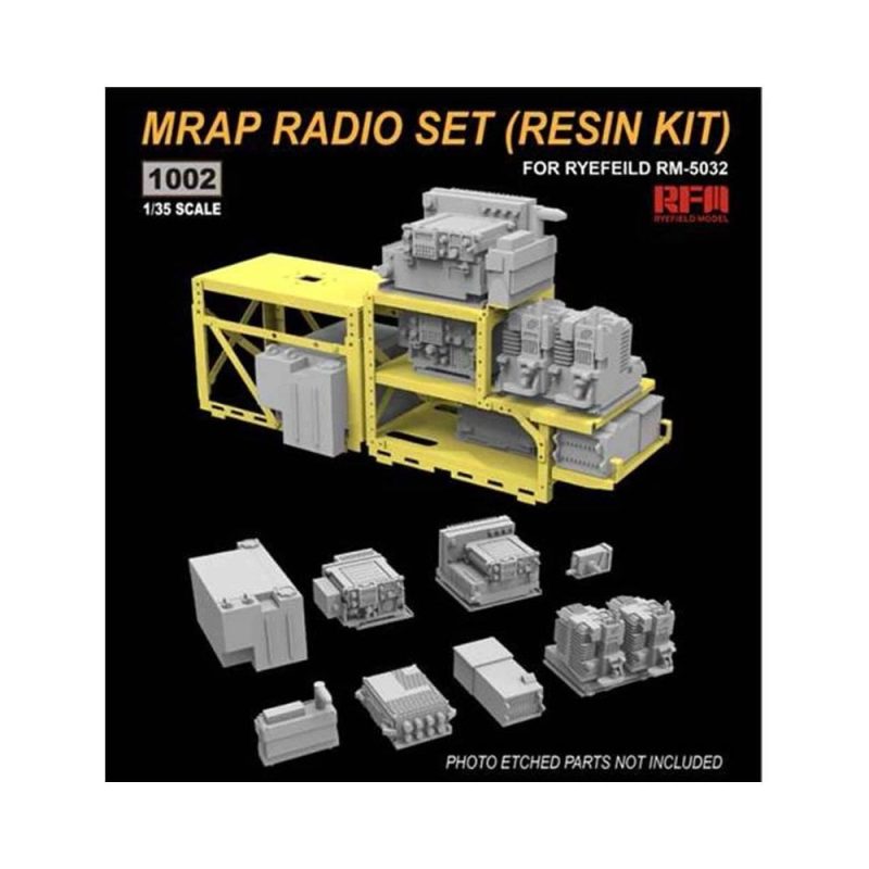 1/35 MRAP Radio Set (Resin Kit) Rye Field Models RM1002