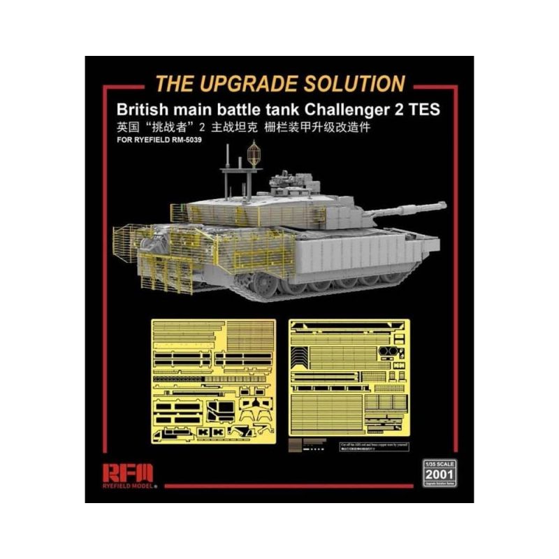 The Upgrade Solution for RM-5039 Challenger 2 TES Rye Field Models RM2001 The Upgrade Solution for RM-5039 Challenger 2 TES Rye Field Models RM2001