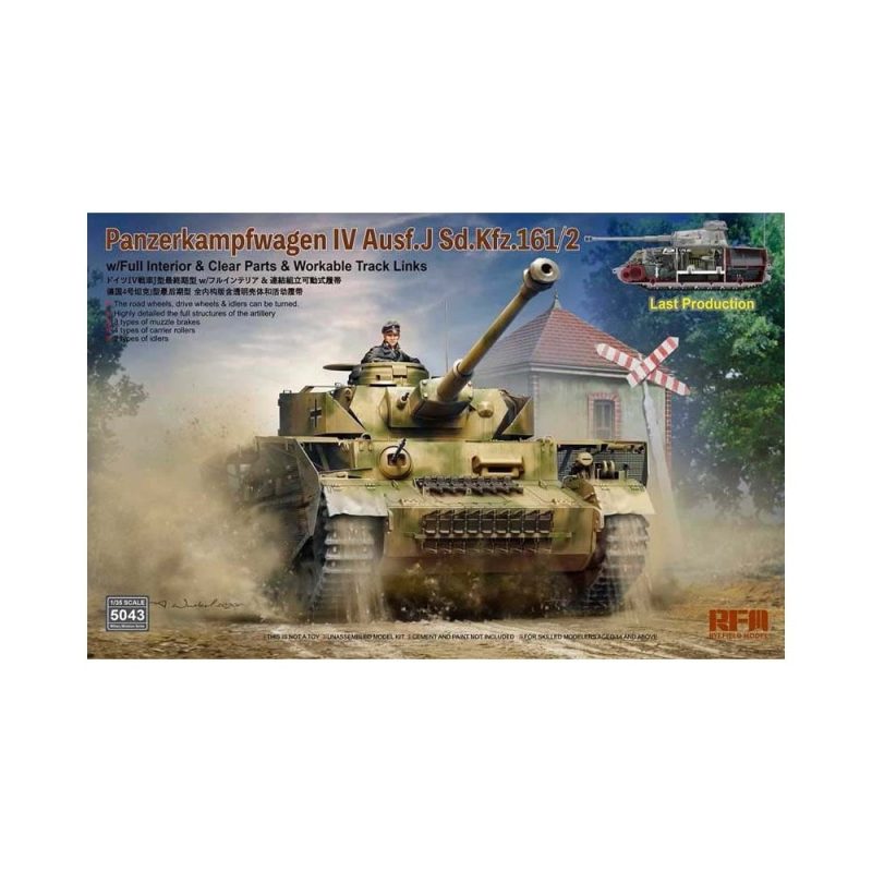 Rye Field Models Pz.Kpfw.IV Ausf. J Last Production (1/35) RM5043