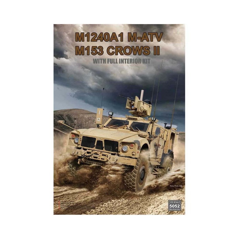 1/35 M1240A1 M-Atv (M153 Crows Ii ) With Full Interior Rye Field Models RM5052 1/35 M1240A1 M-Atv (M153 Crows Ii ) With Full Interior Rye Field Models RM5052