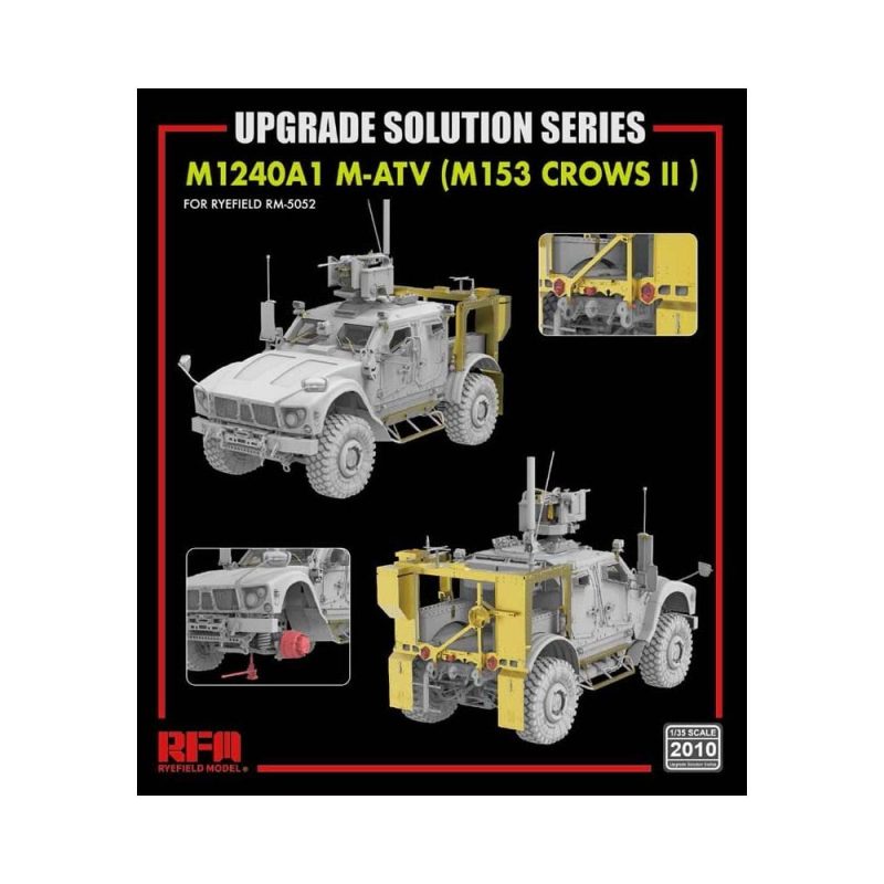Rye Field Models Upgrade Set for M1240A1 M-ATV (1/35) RM2010