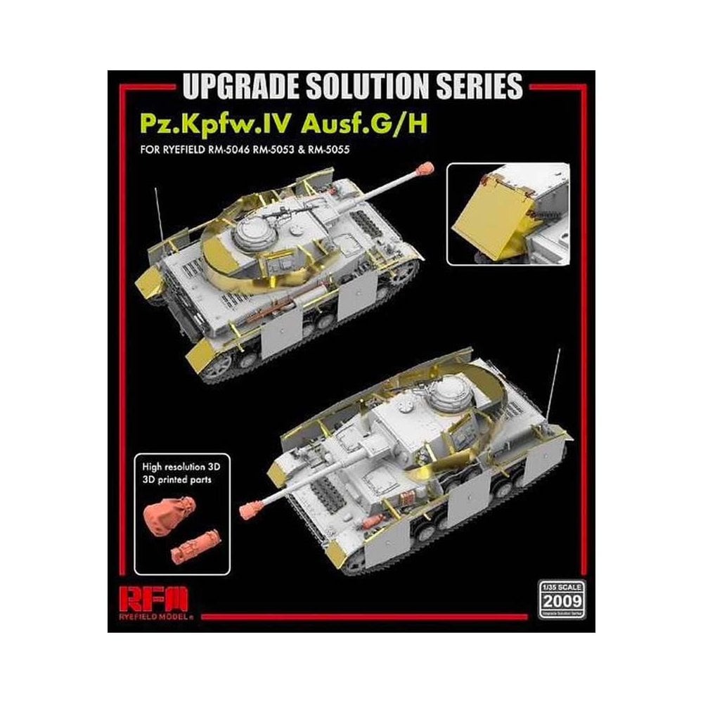 1/35 Pz.Kpfw.IV Ausf.G/ H Rye Field Models RM2009 1/35 Pz.Kpfw.IV Ausf.G/ H Rye Field Models RM2009
