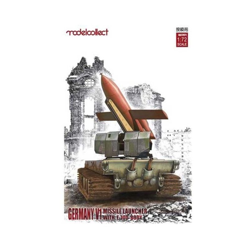 1/72 Germany V1 Missile Launcher With E100 Model Collect UA72071