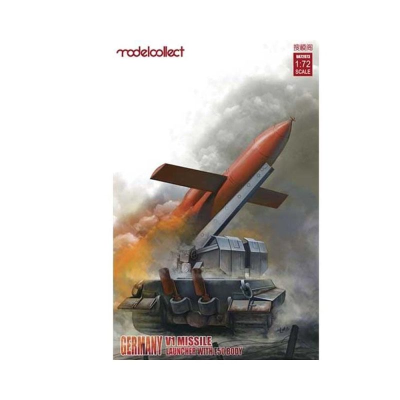 1/72 Germany V1 Missile Launcher With E50 Model Collect UA72073