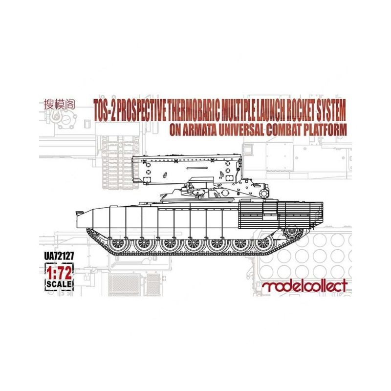 1/72 Tos-2 Prospective Thermobaric Rocket System Model Collect UA72127