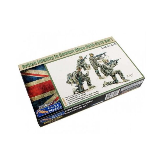 Gecko Models British Infantry in Combat 2010–2016 Set 1 (1/35) 35GM0015 Gecko Models British Infantry in Combat 2010–2016 Set 1 (1/35) 35GM0015