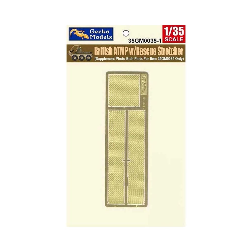 Gecko Models British ATMP with Rescue Stretcher Set (1/35) 35GM0035-1 Gecko Models British ATMP with Rescue Stretcher Set (1/35) 35GM0035-1